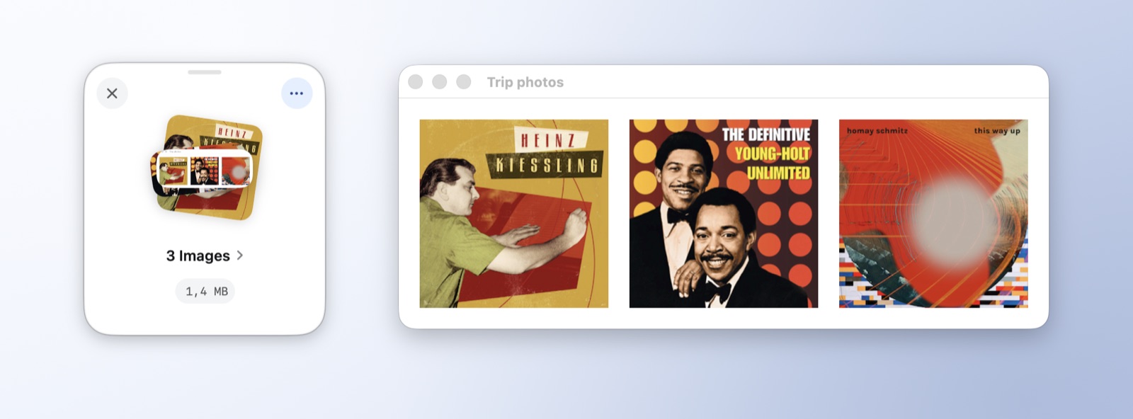 Capture a screenshot straight onto a shelf with Option Shift S